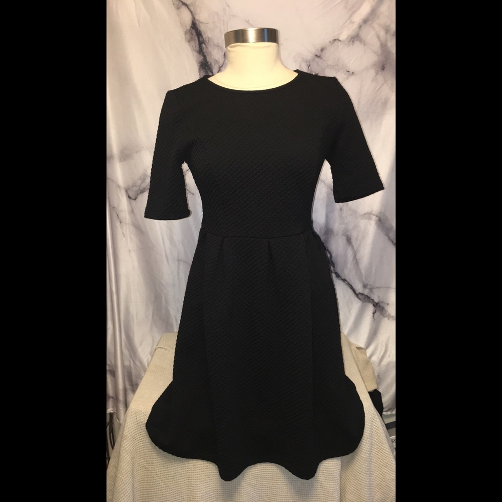 Apt 9 Half Sleeve Black Dress